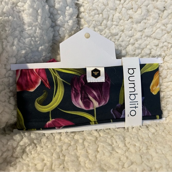 Bumblito Tulip Print Baby & Child Headband With Bow *NEW* - Picture 3 of 3